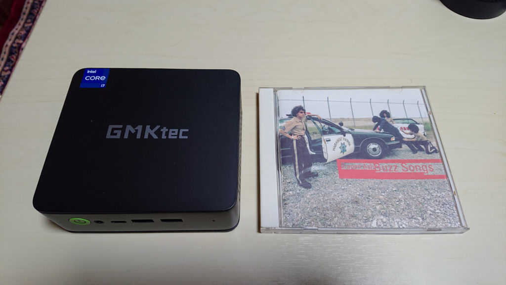 友達が買ったミニPC、GMKtec NucBox K3 Pro(第12世代インテル Core i7  